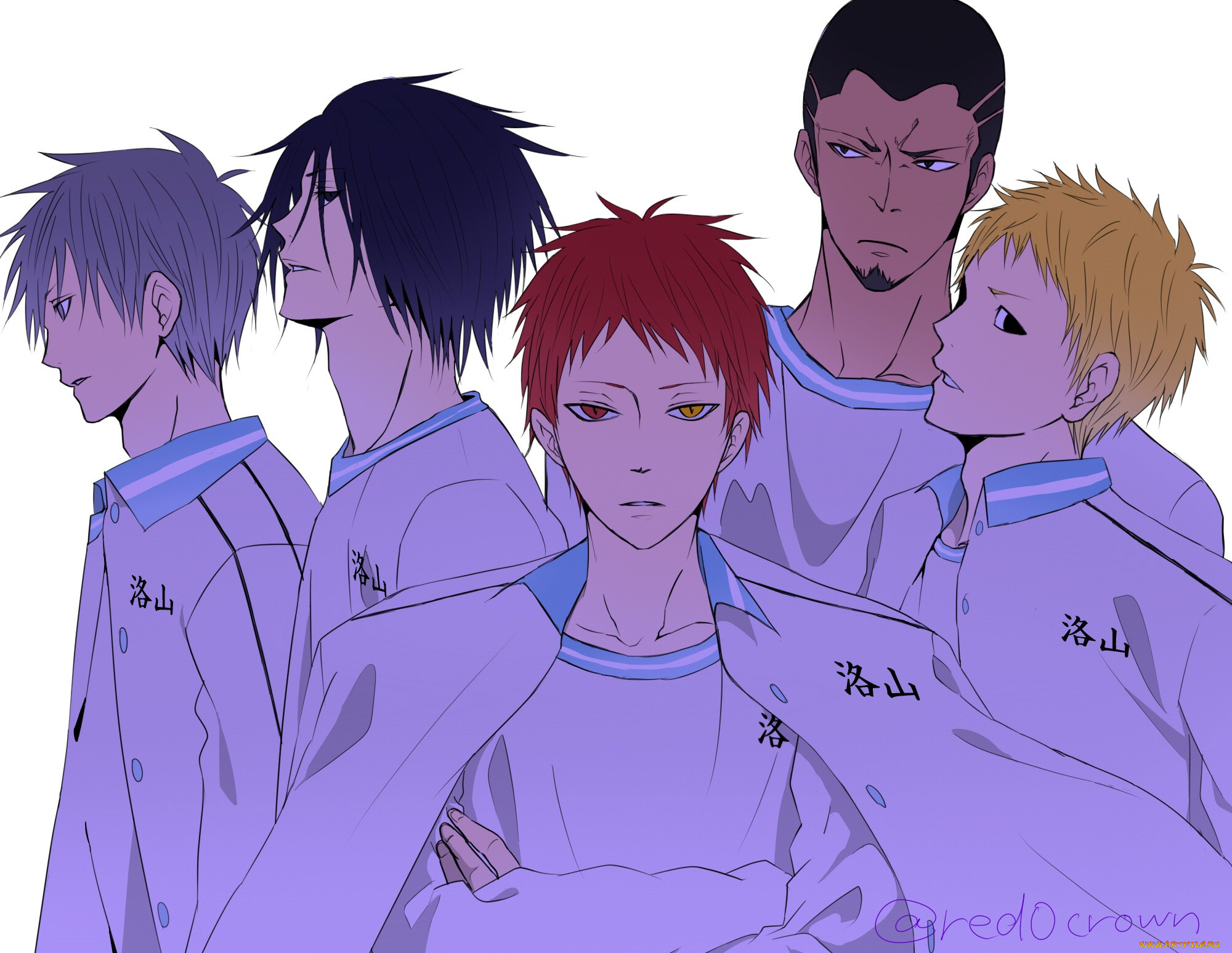 , kuroko no baske, rakuzan, high